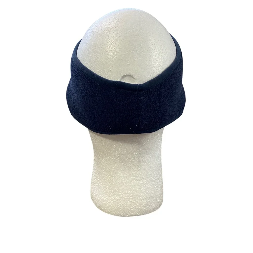Nike Fleece‎ Ear Warmer Headband Navy Blue Embroidered Swoosh Logo 02-08-10-EHP